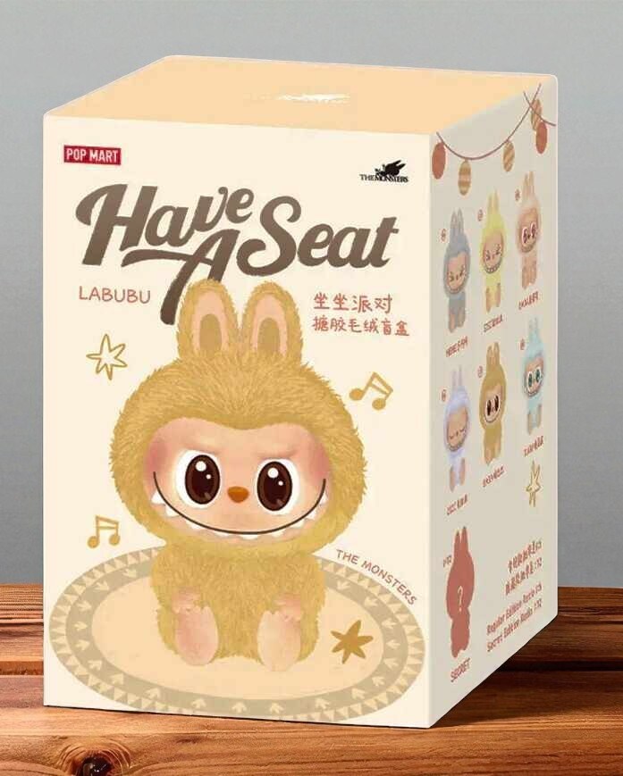 Authentic pop mart Labubu v2 The Monsters Have A Seat