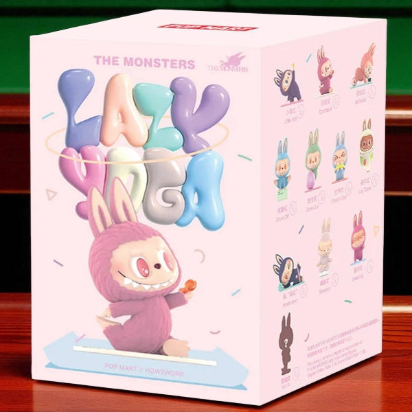 Labubu The Monsters Lazy Yoga Series Figures