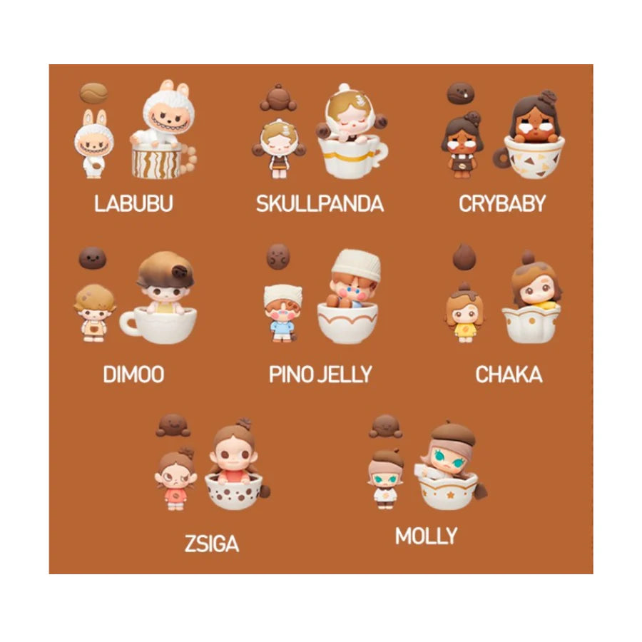 pop bean coffee factory series decoration charm by pop mart