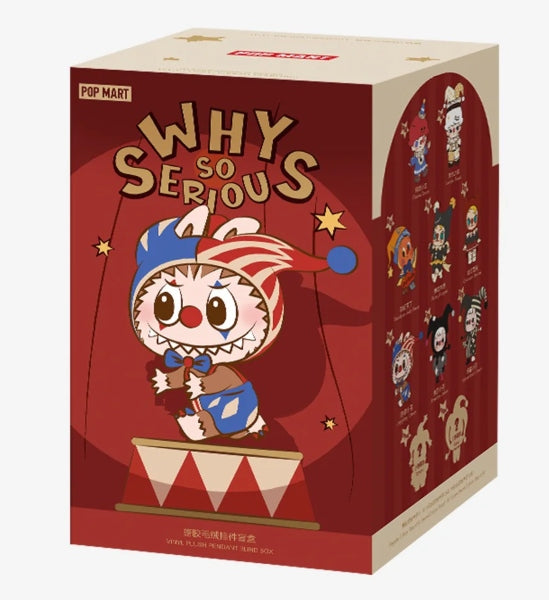 labubu why so serious Vinyl Plush Pendant