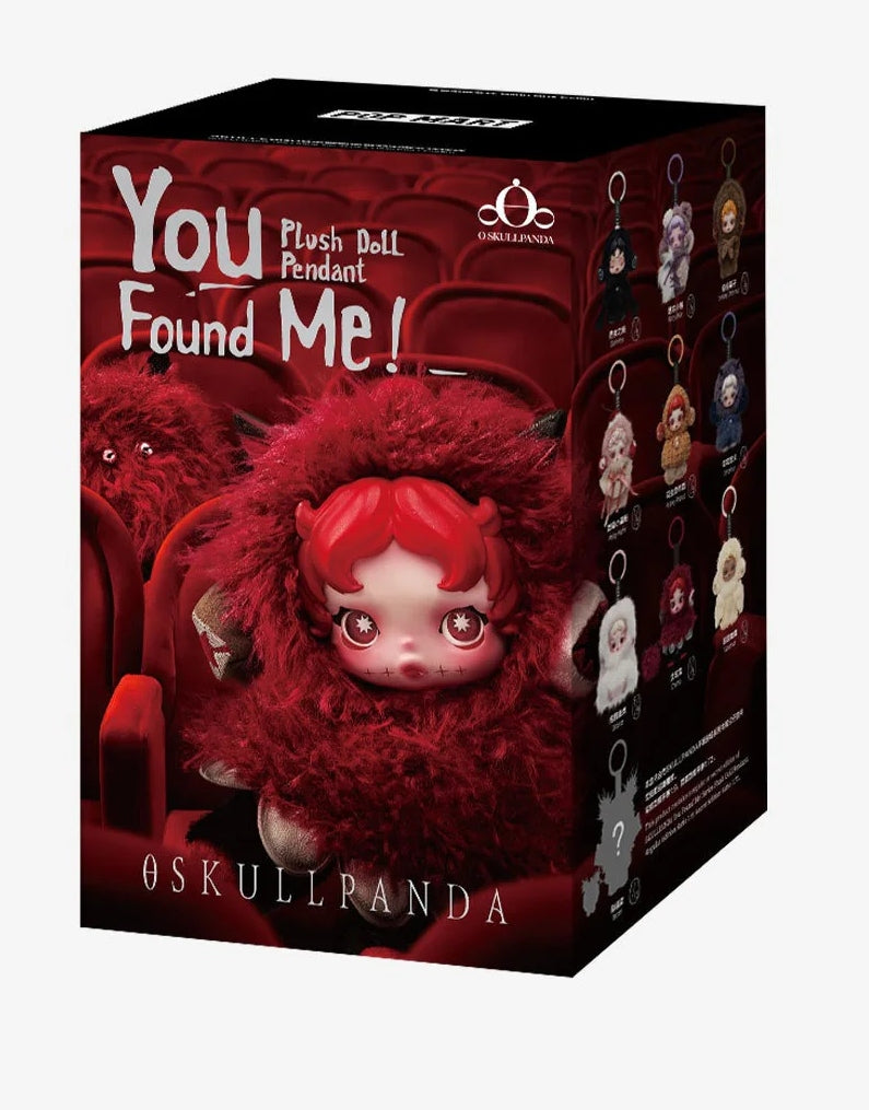 SKULLPANDA You Found Me! Series Plush Doll Pendant