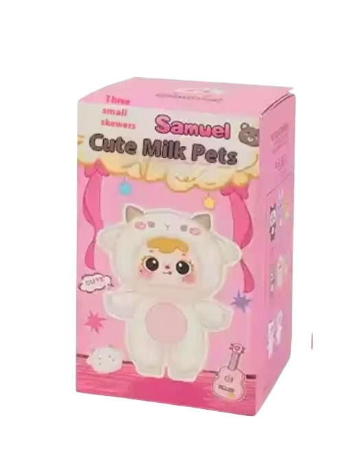 samuel fluffy pet pals soft plush keychain