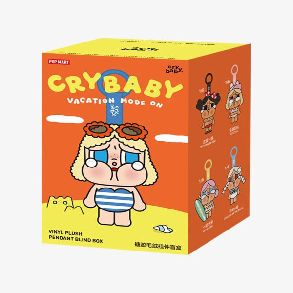 Crybaby Vacation Mode On Series Vinyl Plush Pendant
