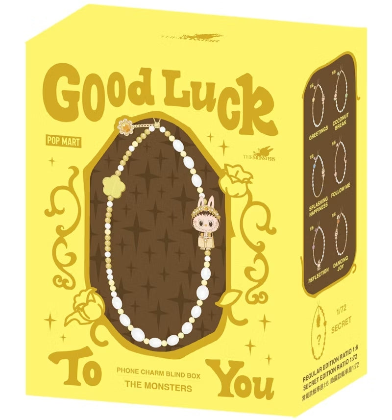 Labubu The Monsters Good Luck to You Phone Charm