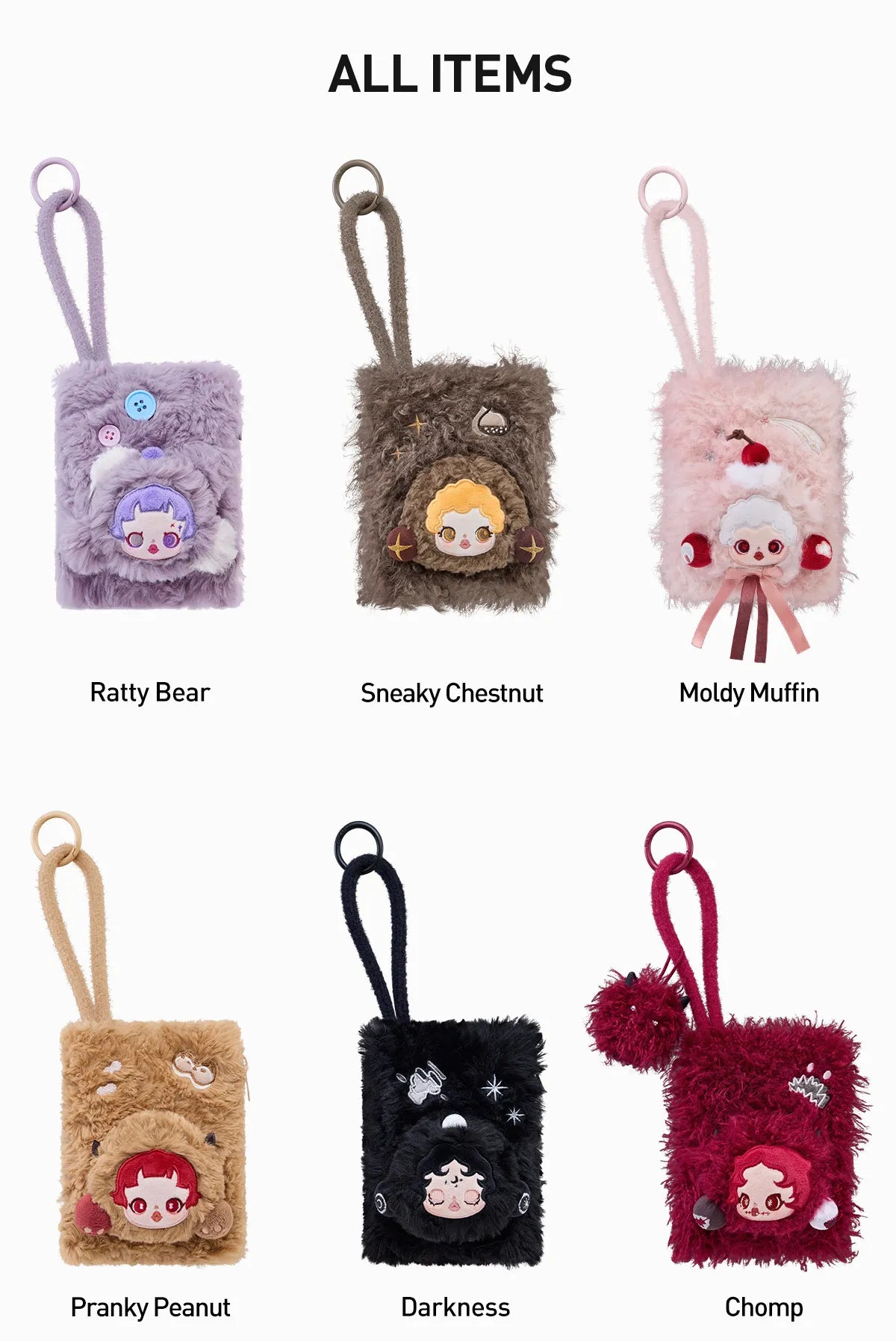 skullpanda you found me series mini bag