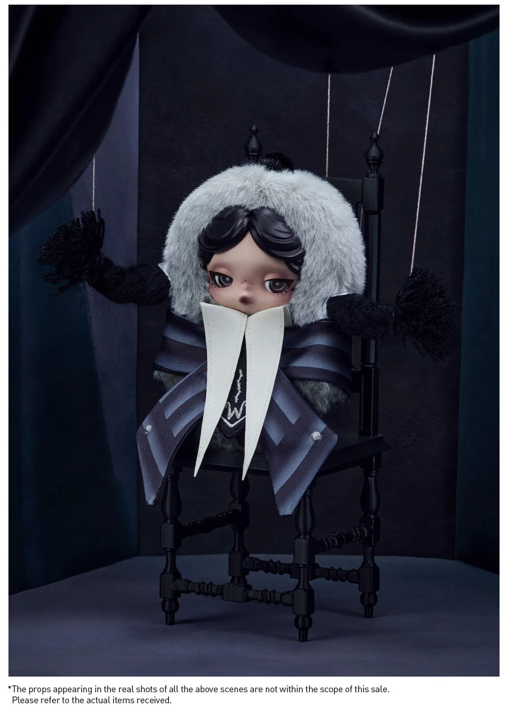 SKULLPANDA x Wednesday plush