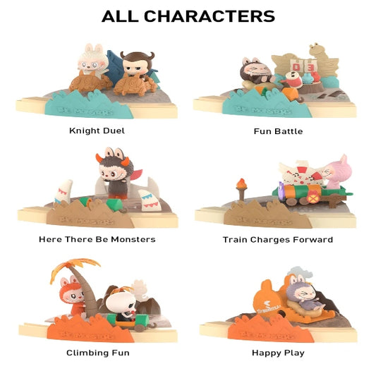 THE MONSTERS-Labubu Playing Games Series
