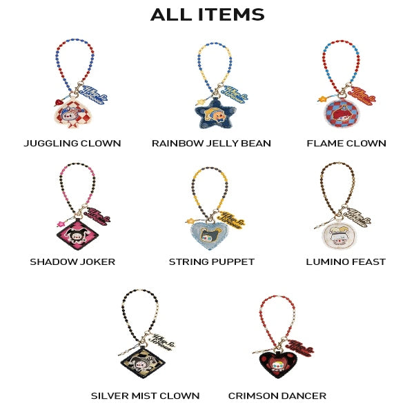 Pop mart why so serious pendant chain