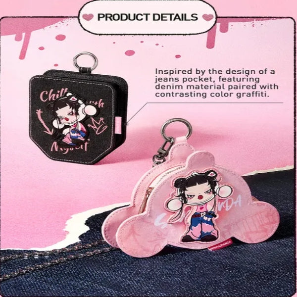 POP MART SKULLPANDA CHEERS TO MYSELF SERIES - Mini Bag