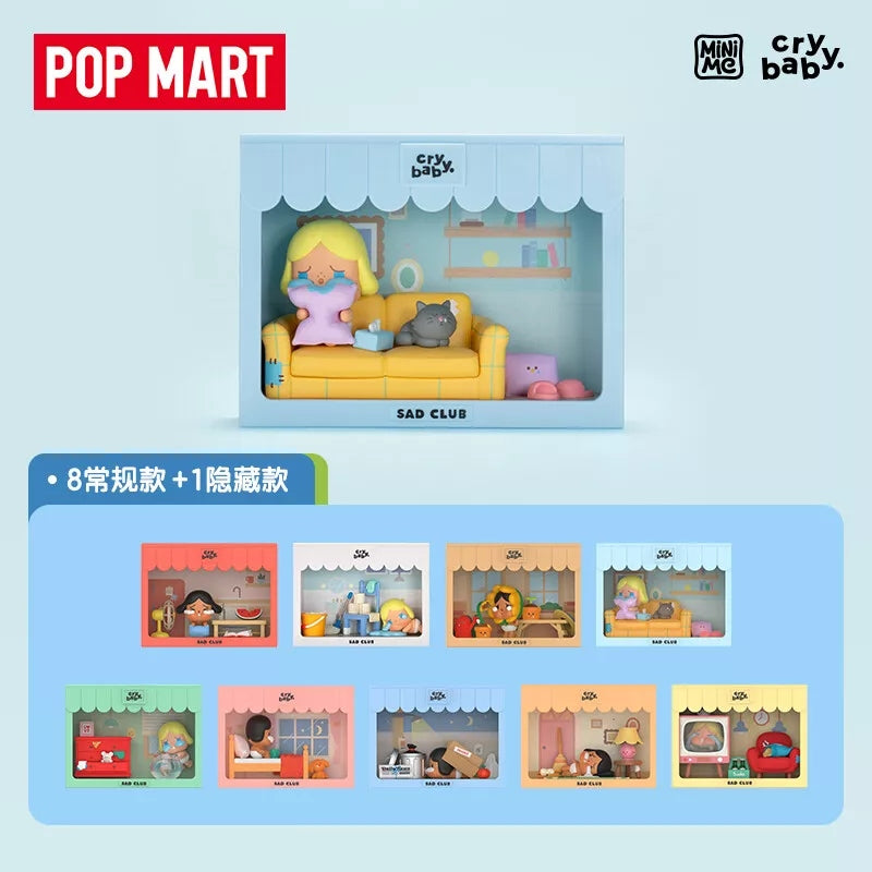 CRYBABY Sad Club Series Scene Figure Sets