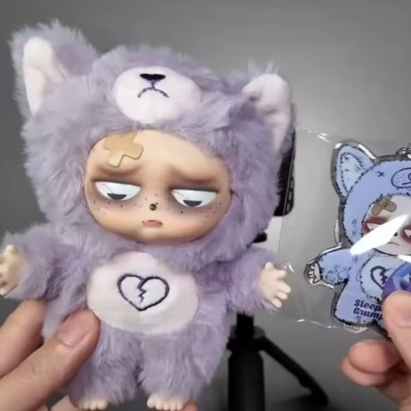 Sleepless grumpipi  series vinyl cute doll