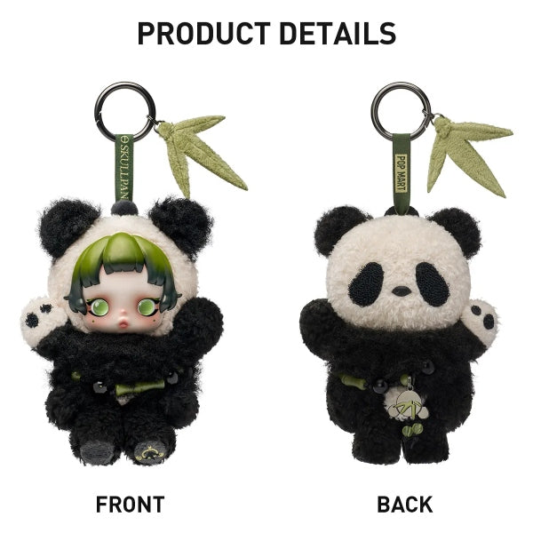 SKULLPANDA Lazy Panda Plush Doll Pendant