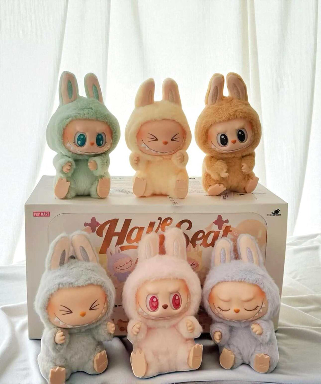Authentic pop mart Labubu v2 The Monsters Have A Seat