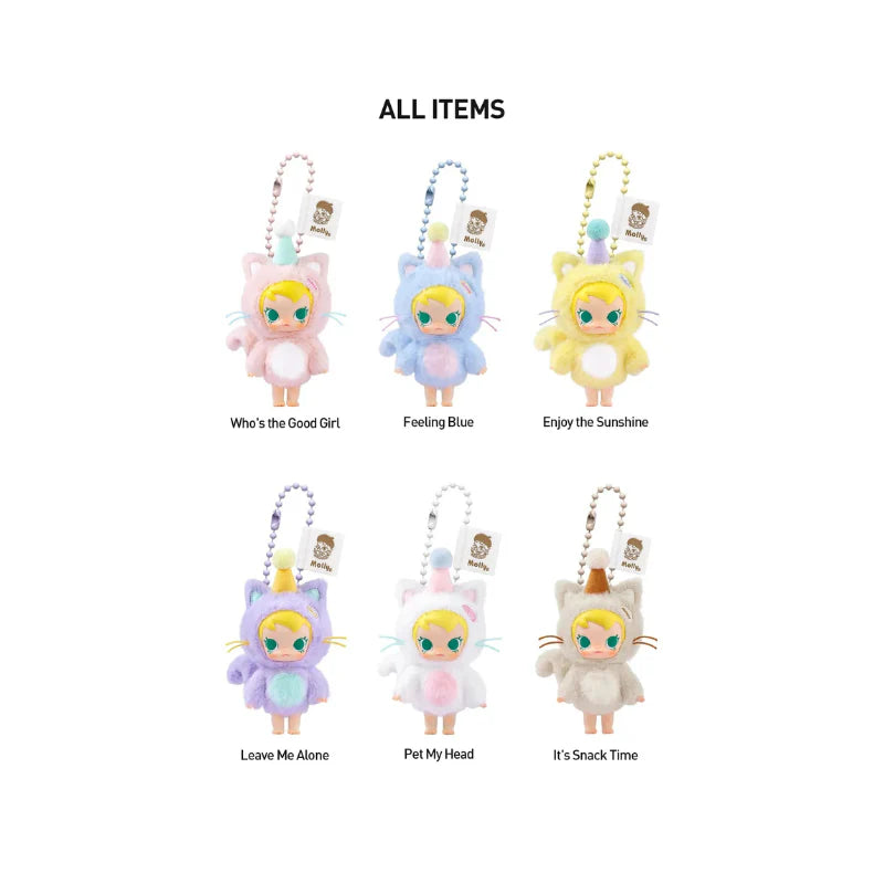 Baby Molly Pocket Friends Series Vinyl Plush Pendant