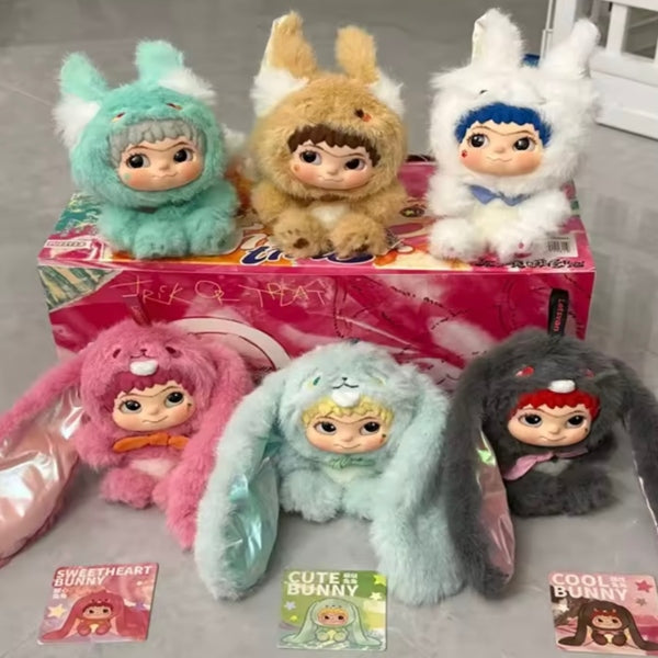 genuine Wakuku 2.0 fox and rabbit mischievous diary series