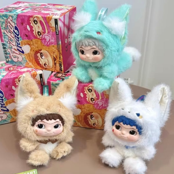 genuine Wakuku 2.0 fox and rabbit mischievous diary series
