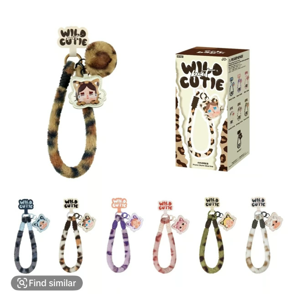 Pop Mart Pop Mart Crybaby Wild but Cutie Series Phone Charm