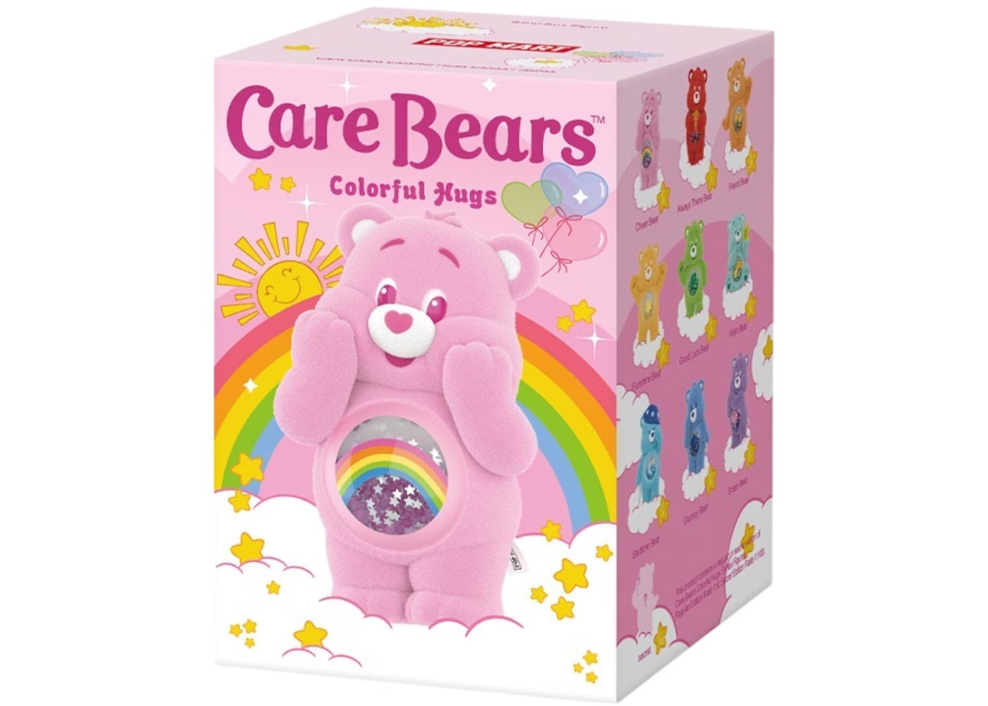 Pop Mart Care Bears Colorful Hugs Series Figures