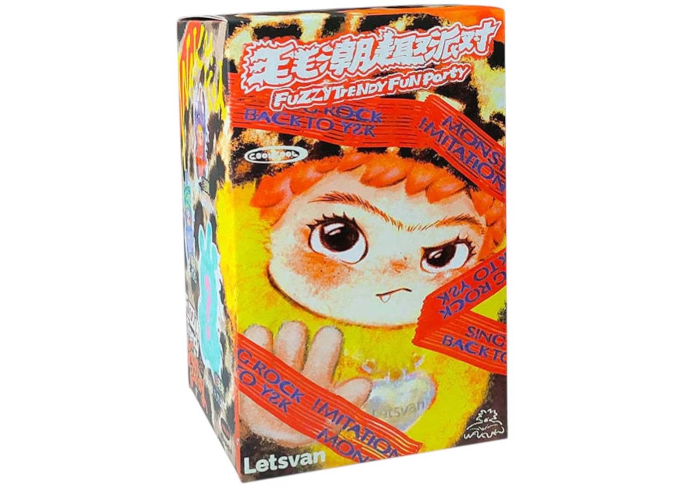 WAKUKU Fuzzy Trendy Fun Party Series Plush