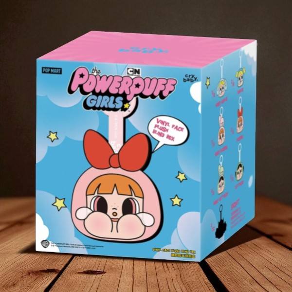 Pop Mart CryBaby x Powerpuff Girls Series Vinyl Face Plush