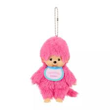 Monchhichi doll keychain