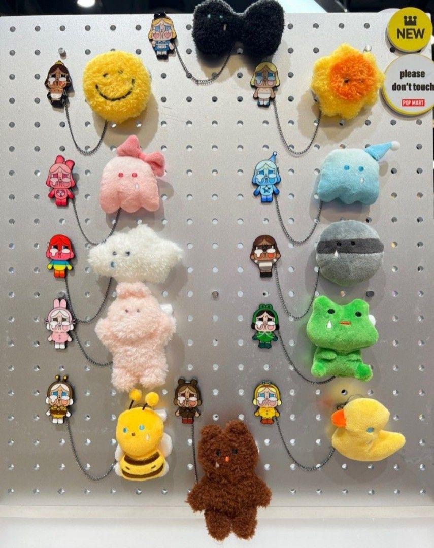 crybaby crying again plush badge